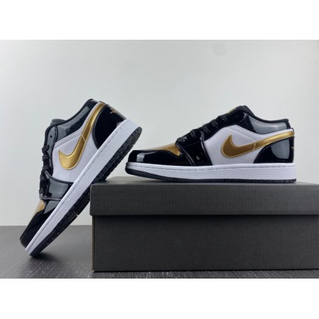 Air Jordan 1 Low SE GS 'Gold Toe'