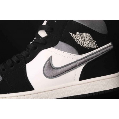 Air Jordan 1 Mid SE 'Satin Smoke Grey'