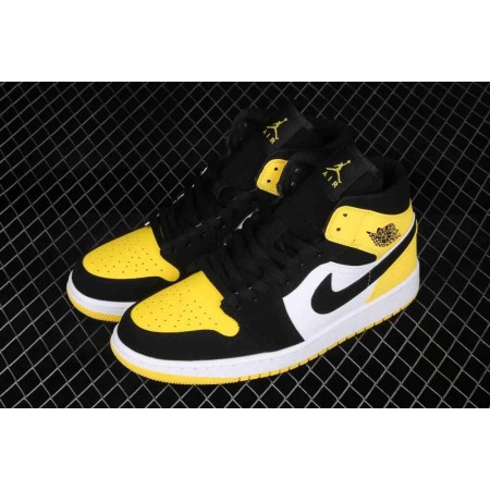 Air Jordan 1 Mid SE 'Yellow Toe'