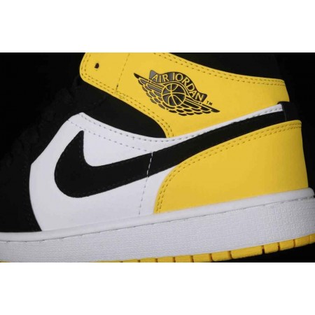 Air Jordan 1 Mid SE 'Yellow Toe'