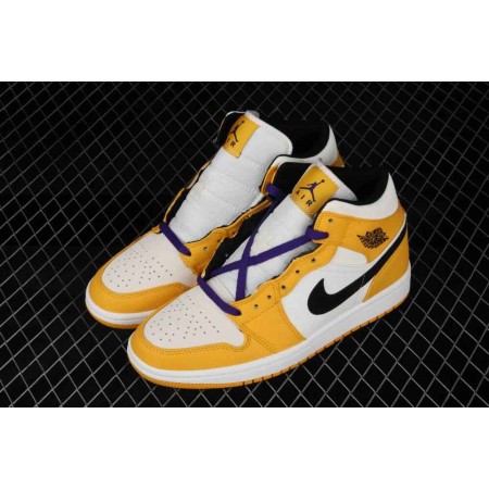 Air Jordan 1 Mid 'Lakers'