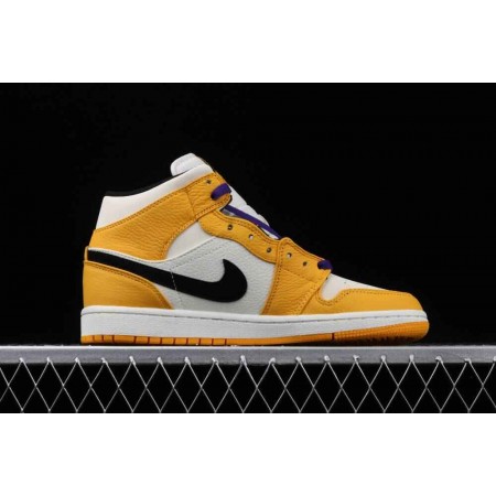 Air Jordan 1 Mid 'Lakers'