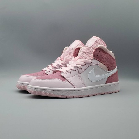 Wmns Air Jordan 1 Mid 'Digital Pink'