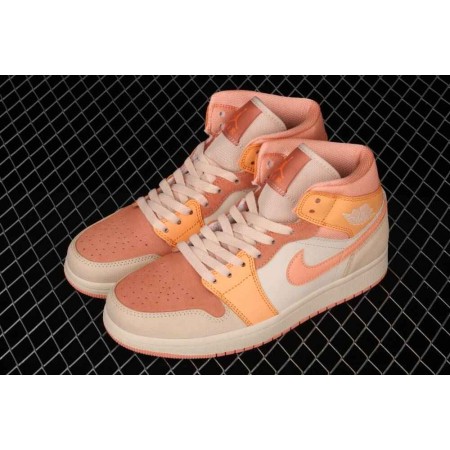 Wmns Air Jordan 1 Mid 'Apricot'