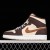 Wmns Air Jordan 1 Mid SE 'Cream Dark Chocolate'