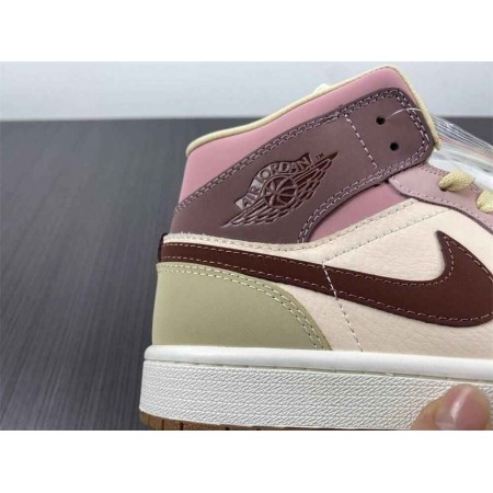 Wmns Air Jordan 1 Mid SE 'Dark Pony Smoky Mauve'