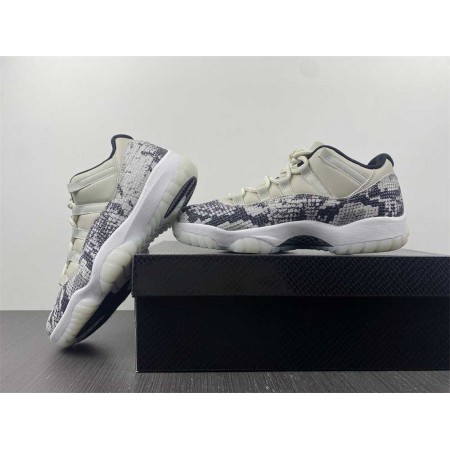 Air Jordan 11 Retro Low 'Light Bone Snakeskin'