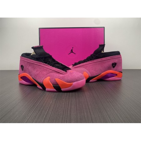 Wmns Air Jordan 14 Retro Low 'Shocking Pink'