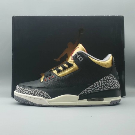 Wmns Air Jordan 3 Retro 'Black Gold'