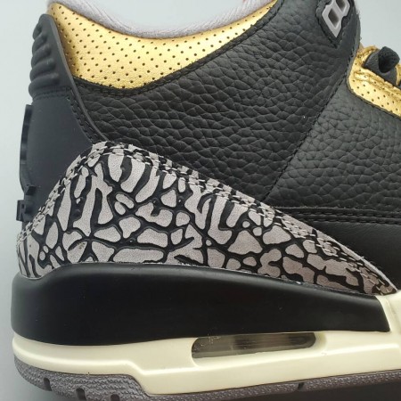 Wmns Air Jordan 3 Retro 'Black Gold'