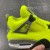 Tagz x Air jordan 4 'Plush Fluorescent Yellow'