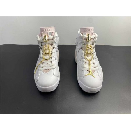 Wmns Air Jordan 6 Retro 'Gold Hoops'