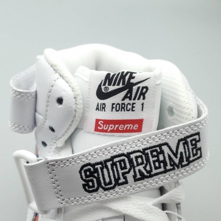 Supreme x NBA x Air Force 1 Mid 07 'White'