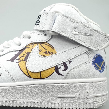 Supreme x NBA x Air Force 1 Mid 07 'White'