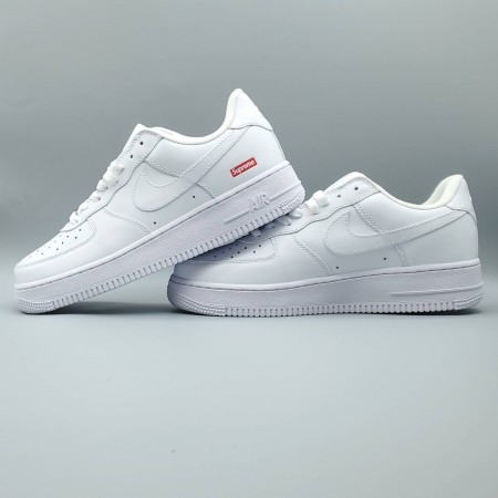 Supreme x Air Force 1 Low 'Box Logo - White'