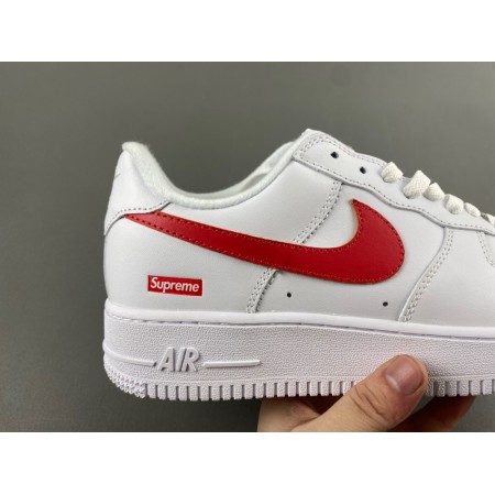 Supreme x Air Force 1 Low 'Box Logo - Speed Red' Shanghai Exclusive