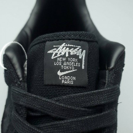 Stussy x Air Force 1 Low 'Triple Black'