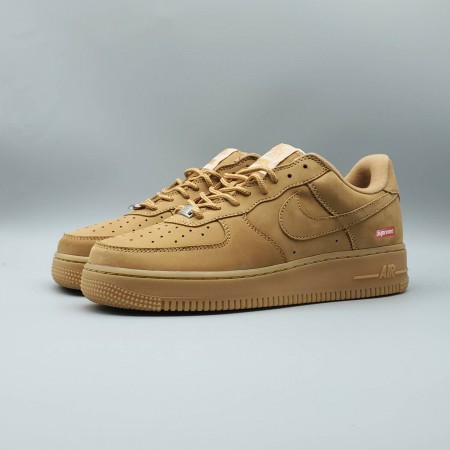 Supreme x Air Force 1 Low SP 'Wheat'