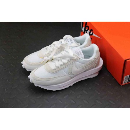 sacai x LDWaffle 'White Nylon'