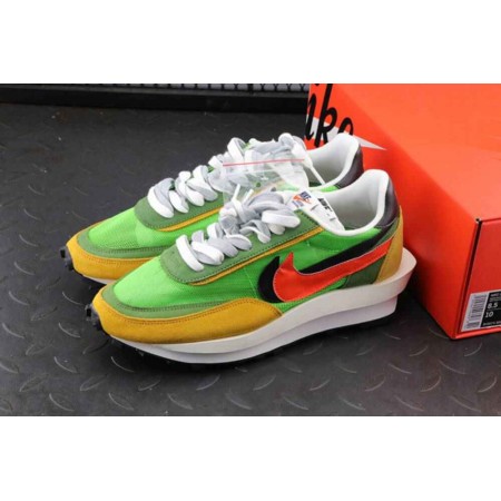 sacai x LDWaffle 'Green Gusto'