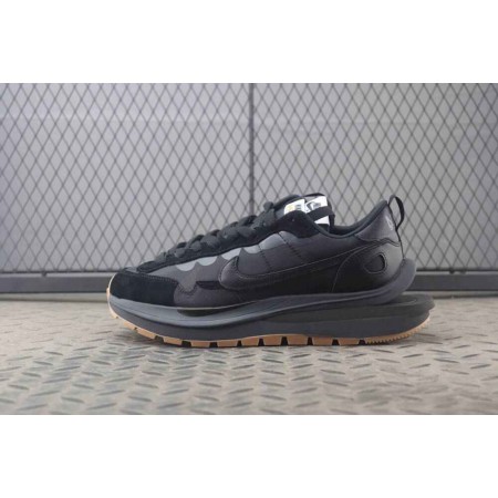 sacai x VaporWaffle 'Black Gum'