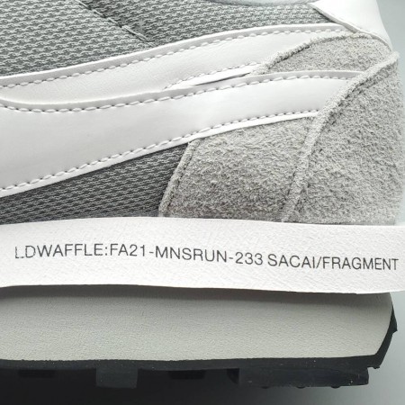 Fragment Design x sacai x LDV Waffle 'Light Smoke Grey'