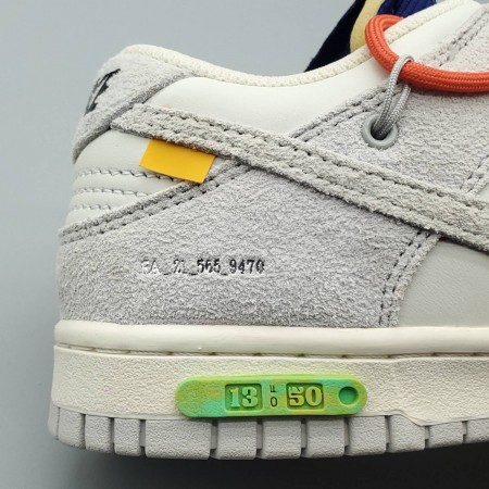 Off-White x Dunk Low 'Lot 13 of 50'