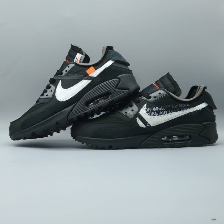 Off-White x Air Max 90 'Black'