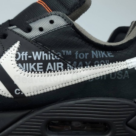 Off-White x Air Max 90 'Black'