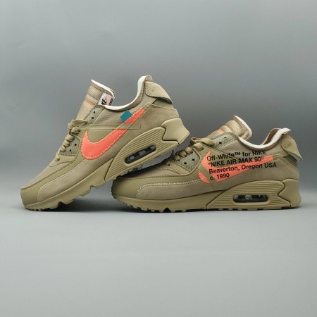 Off-White x Air Max 90 'Desert Ore'