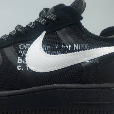 Off-White x Air Force 1 Low 'Black'