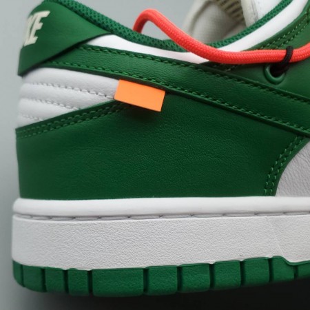 Off-White x Dunk Low 'Pine Green'