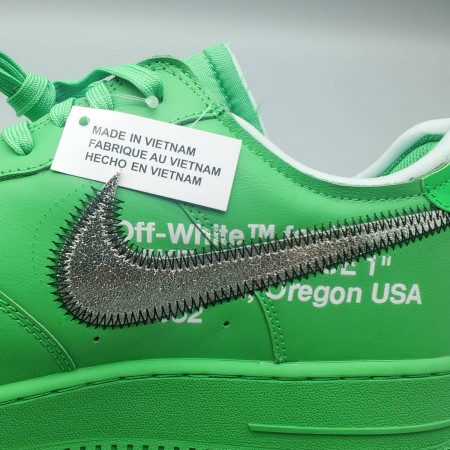 Off-White x Air Force 1 Low 'Light Green Spark'