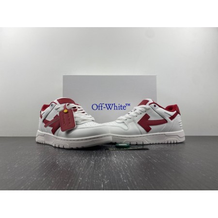 Off-White Out of Office 'White Red' 2024