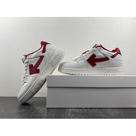 Off-White Out of Office 'White Red' 2024