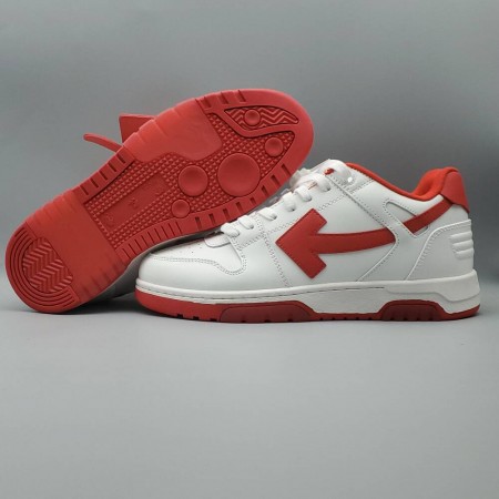 Off-White Out of Office Low 'White Red'