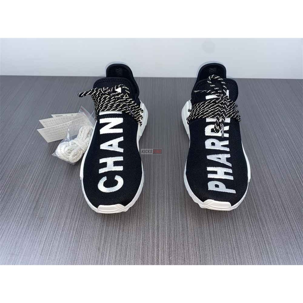 pharrell x Ch*el x nmd human race trail 