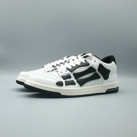 Amiri Skel Top Low 'White Black'