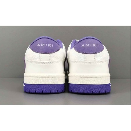 Amiri Skel Top Low 'White Purple'