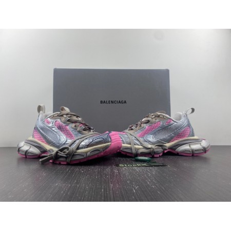 Balenciag* 3XL Sneaker 'Worn-Out - White Grey Pink'