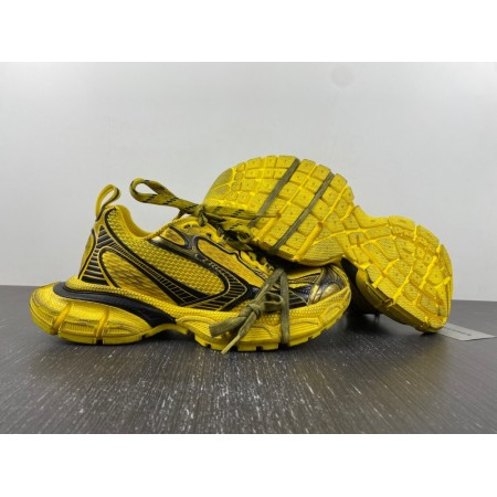 Balenciag* 3XL Sneaker 'Worn-Out - Yellow Black'