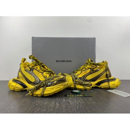 Balenciag* 3XL Sneaker 'Worn-Out - Yellow Black'