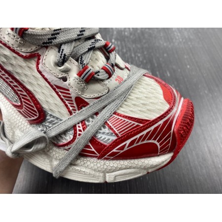 Balenciag* 3XL Sneaker 'Worn-Out - White Red'