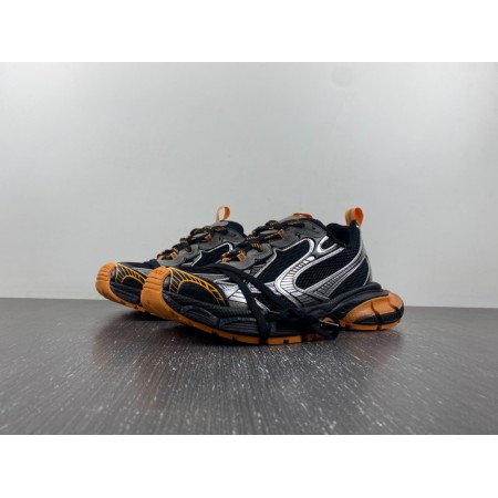 Balenciag* 3XL Sneaker 'Worn-Out - Black Orange Grey'