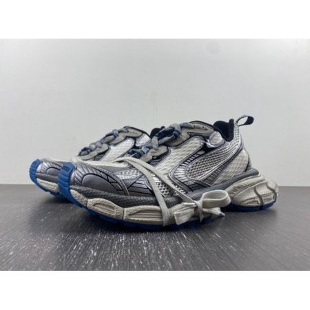 Balenciag* 3XL Sneaker 'Worn-Out - Grey White Blue'