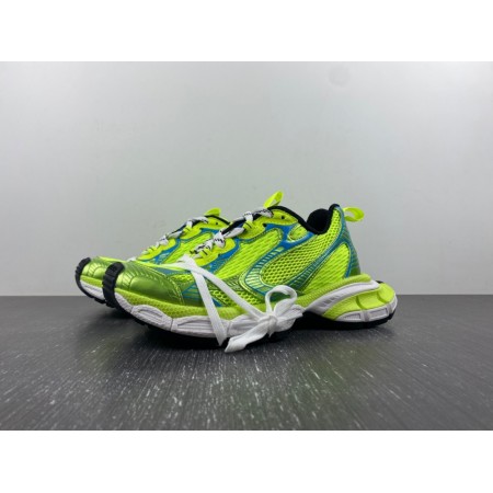 Balenciag* 3XL Sneaker 'Worn-Out - Fluo Yellow'