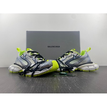 Balenciag* 3XL Sneaker 'Worn-Out - White Black  Fluo Yellow'