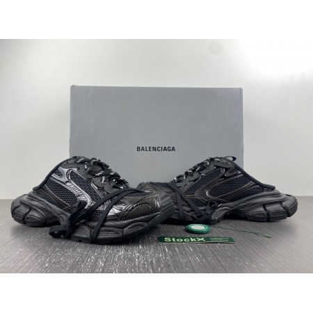 Balenciag* 3XL Mule 'Worn-Out - Black'