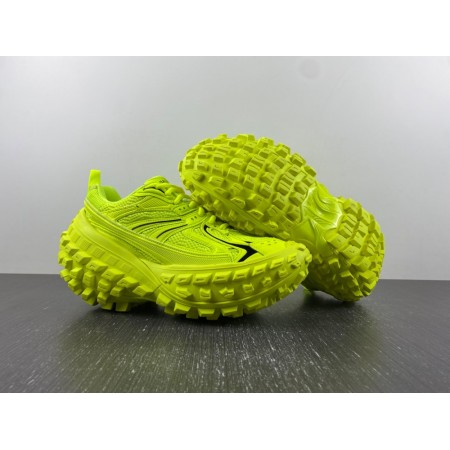 Balenciag* Bouncer Sneaker 'Worn-Out - Fluo Yellow'