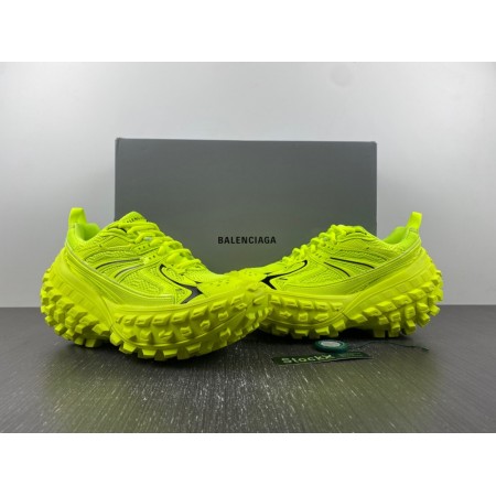 Balenciag* Bouncer Sneaker 'Worn-Out - Fluo Yellow'